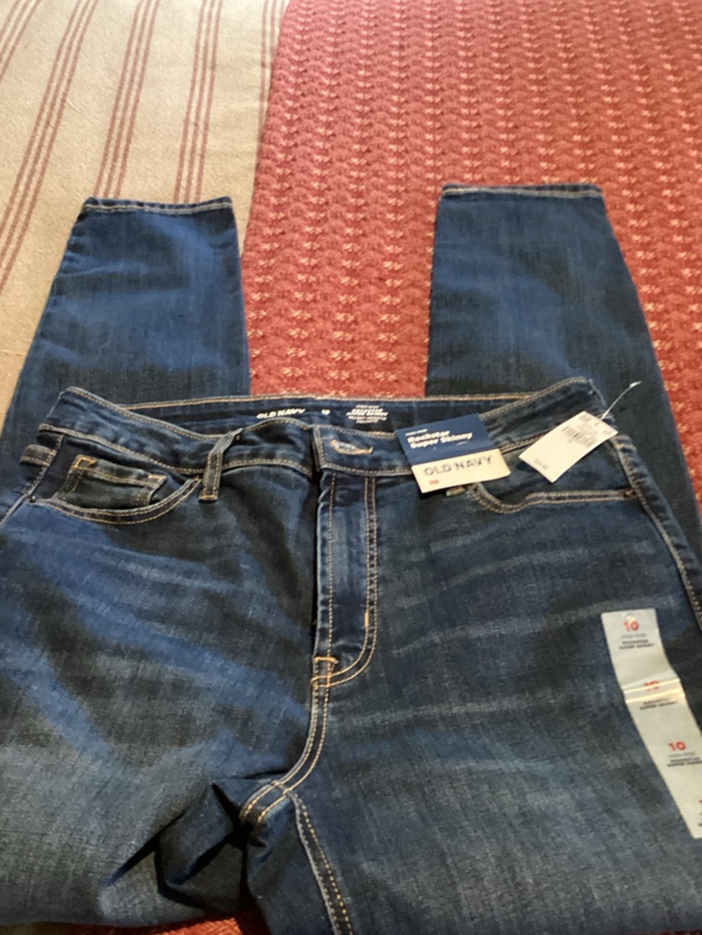 Old Navy Men's Medium Blue Slim Straight Jeans